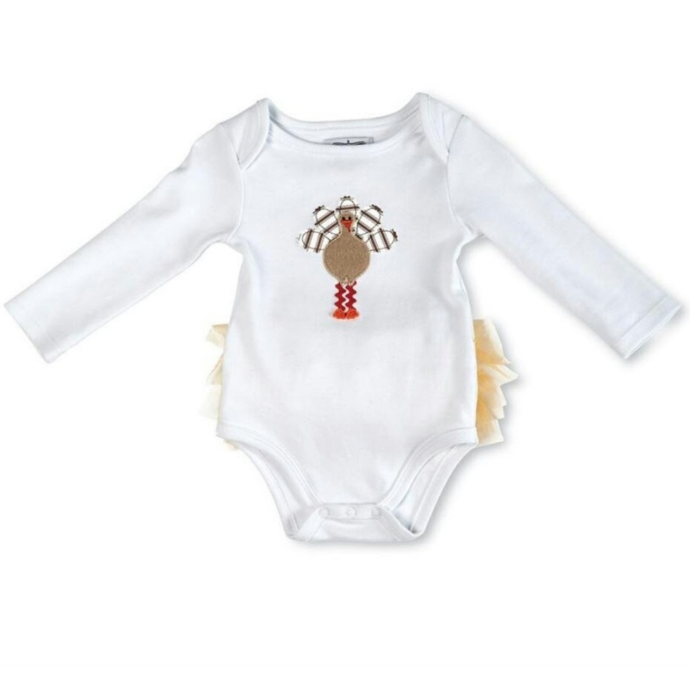 Mudpie Thanksgiving Onesie 3-6month